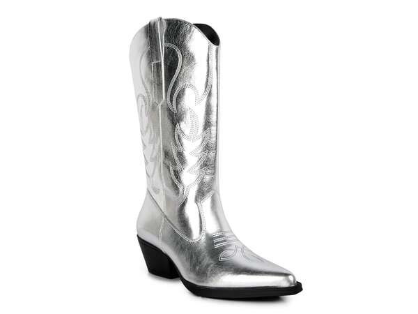ロンドンラグ レディース シューズ ブーツ・レインブーツ London Rag Ponsies Boot Silver Metallic シルバー