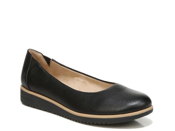 ソウルニュトライザー レディース シューズ パンプス SOUL Naturalizer Idea Ballet Flat Black ブラック