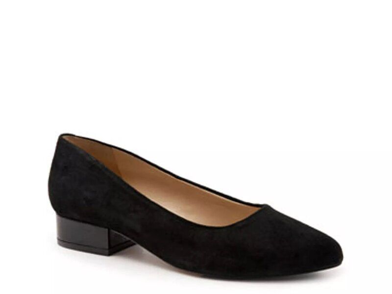 トロッターズ レディース シューズ パンプス Trotters Jewel Pump Black Suede ブラック