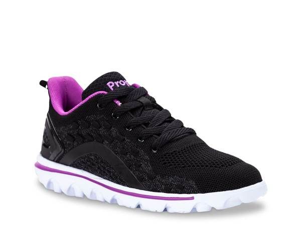 プロペット レディース シューズ スニーカー Propet TravelActiv Axial Sneaker Womens Black ブラック