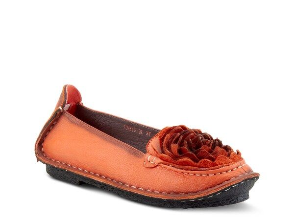 スプリングステップ レディース シューズ パンプス LArtiste by Spring Step Dezi Flat Rust Orange オレンジ