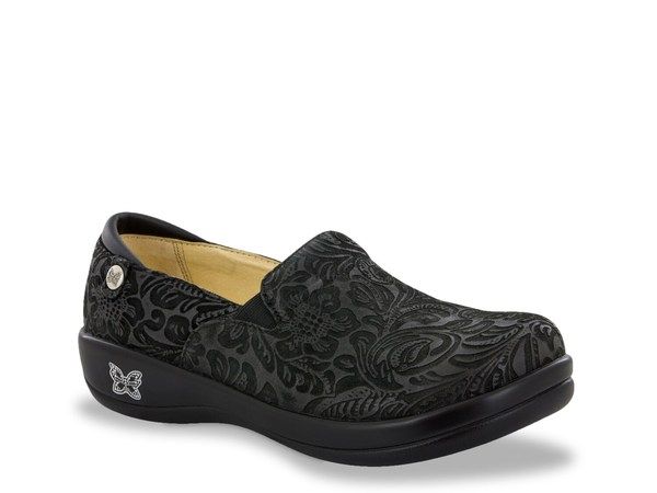 アレグリア レディース シューズ スリッポン・ローファー Alegria Keli Work SlipOn Black ブラック