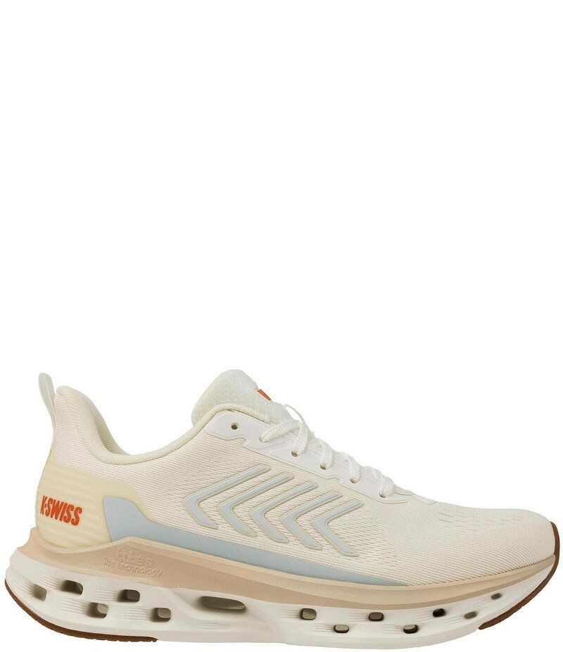 ケースイス レディース シューズ スニーカー KSwiss Womens Melrose Tube Lite Sneakers Snow WhiteSeed PearlSmoke Grey ホワイト