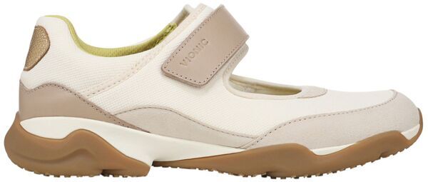 バイオニック レディース シューズ スニーカー Vionic Womens Walk Slim Giselle Shoe IvoryGold アイボリー