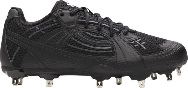 アンダーアーマー レディース シューズ スニーカー Under Armour Womens Glyde Sola Pro Metal Softball Cleats Triple Black ブラック