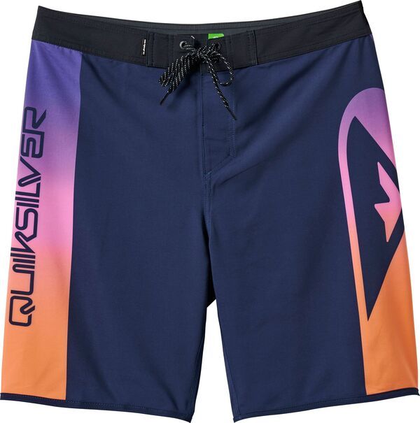 クイックシルバー メンズ ボトムス ハーフパンツ・ショーツ ショートパンツ シルク Quiksilver Mensurfsilk Holmes 20 Boardshorts Eclipse