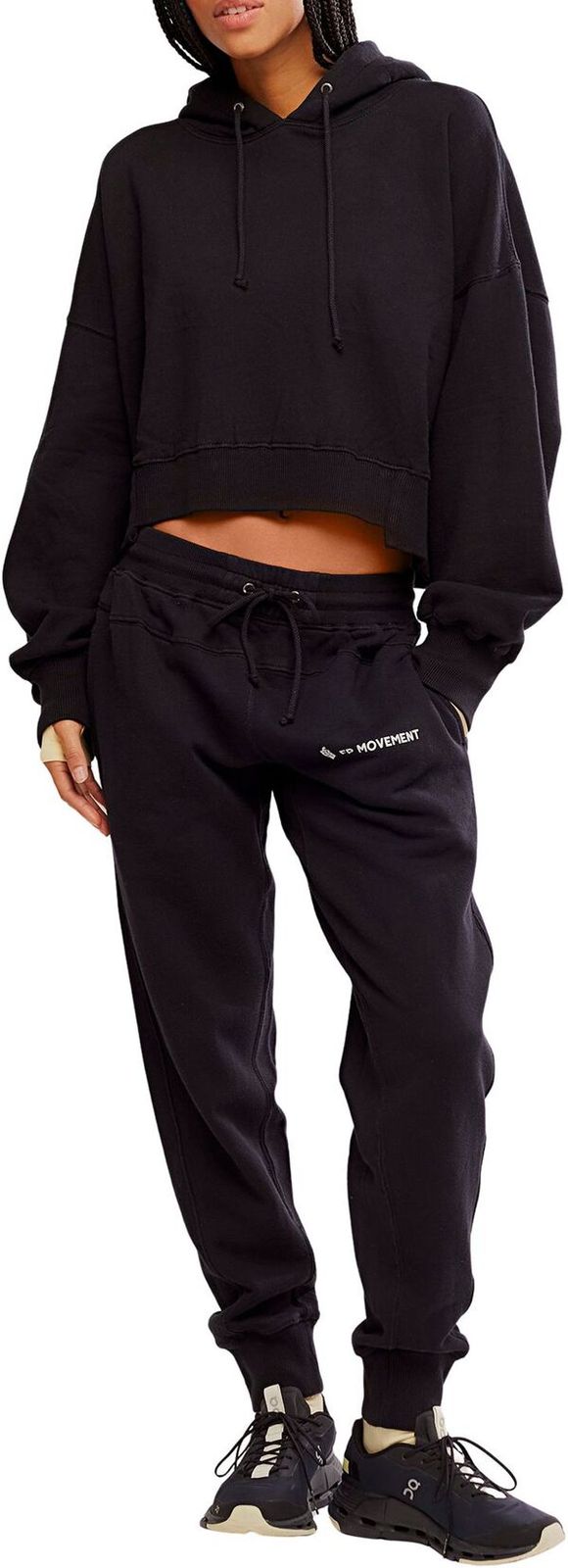 フリーピープル レディース アウター パーカー・スウェット FP Movement Womens Undefeated Set Black Combo ブラック