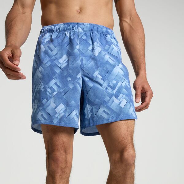 DSG メンズ ボトムス ハーフパンツ・ショーツ ショートパンツ DSG Mens 6 Agility Shorts Light Navy Grid Iron ネイビー