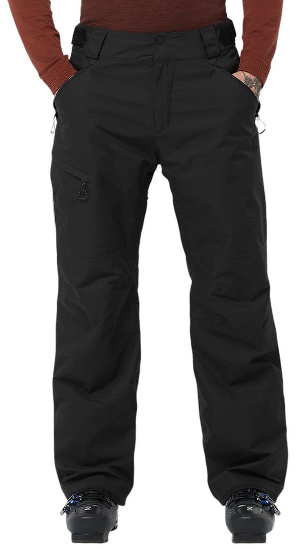 サロモン メンズ ボトムス カジュアルパンツ Salomon Mens Transfer Puff Pants Deep Black ブラック