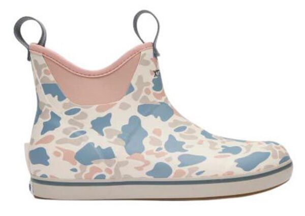 エクストラタフ レディース シューズ スニーカー アンクル ブーツ Xtratuf Womens 6 Ankle Deck Boot Ivory Duck Camo アイボリー