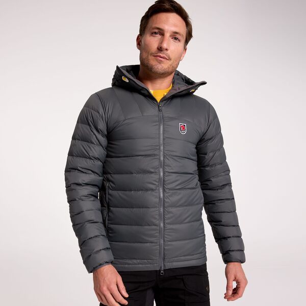 フェールラーベン メンズ アウター ジャケット・ブルゾン ダウン Fjallraven Mens Expedition Pack Down Jacket Basalt