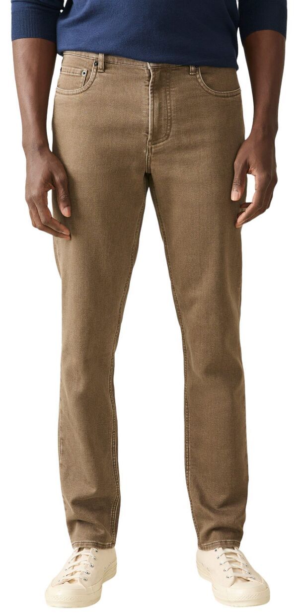 ファレティ メンズ ボトムス カジュアルパンツ パイル Faherty Menstretch Terry 5 Pocket Pants Driftwood