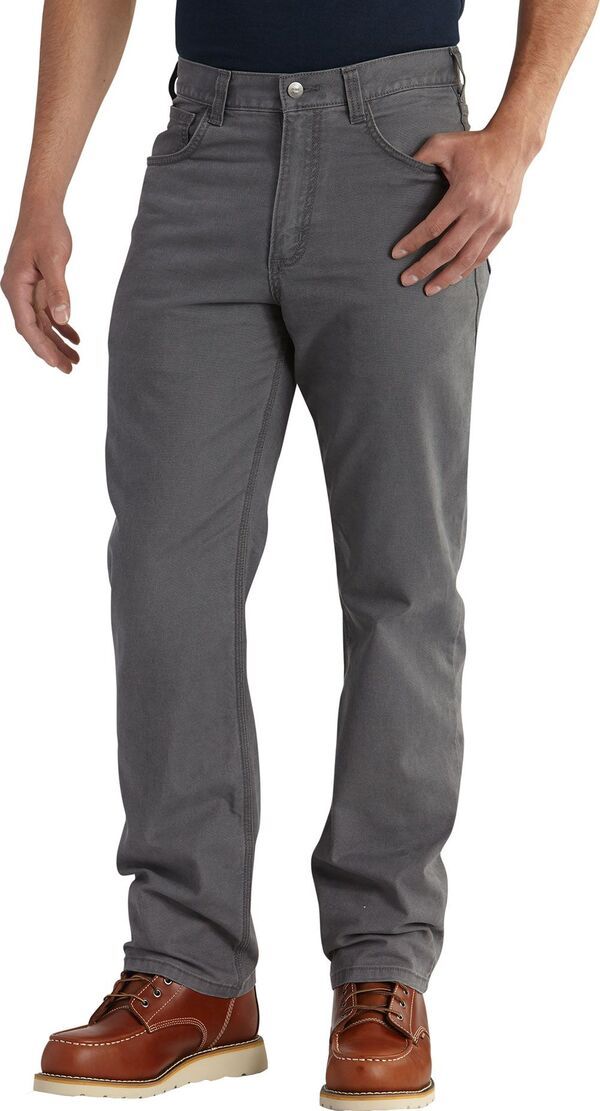 カーハート メンズ ボトムス カジュアルパンツ Carhartt Mens Relaxed Straight Rigby Pant Gravel