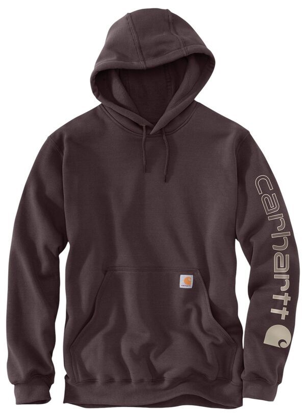 カーハート メンズ アウター パーカー・スウェット Carhartt Mens K288 Hoodie Dark Sepia