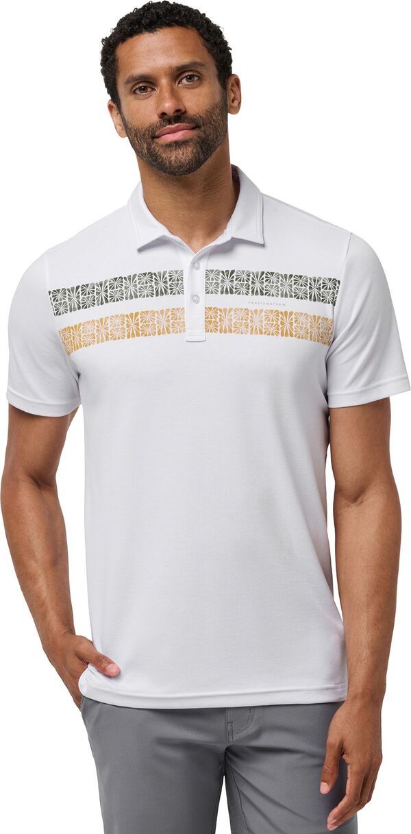 トラビスマヒュー メンズ トップス ポロシャツ TravisMathew Mens Perfect Memory Golf Polo White ホワイト