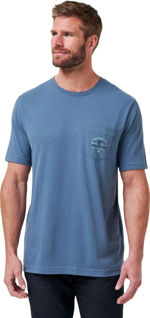 トラビスマヒュー メンズ トップス Tシャツ TravisMathew Mens Chianti Golf TShirt Bering Sea 11,765円