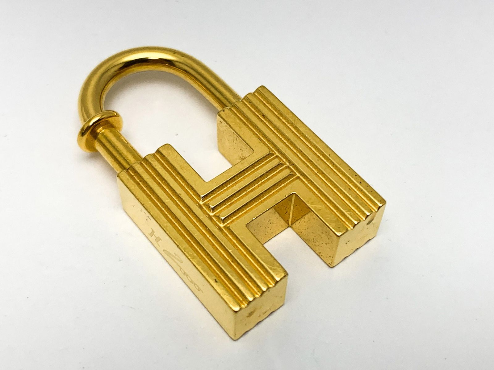 HERMES エルメス ゴールドカラー Hモチーフ 2000年限定 H2000 新世紀の
