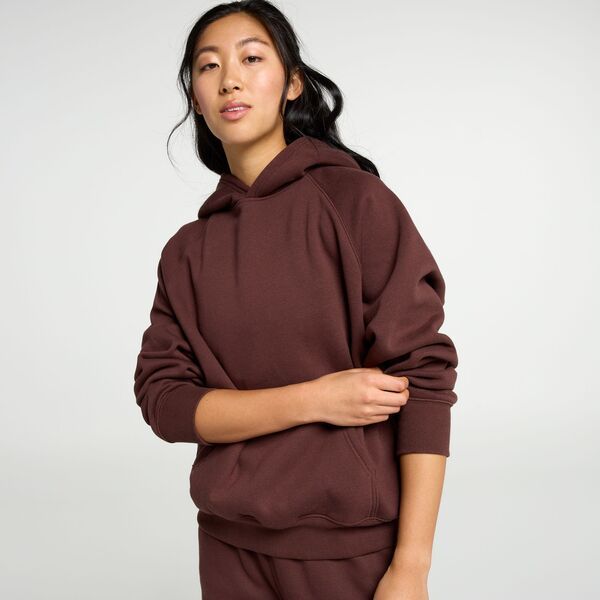 DSG レディース アウター パーカー・スウェット フリース DSG Womens Classic Fleece Hoodie Brown Decadence ブラウン