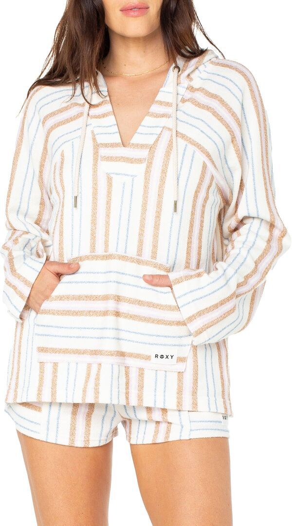 ロキシー レディース アウター パーカー・スウェット Roxy Womens Wild and Free Pullover Egret