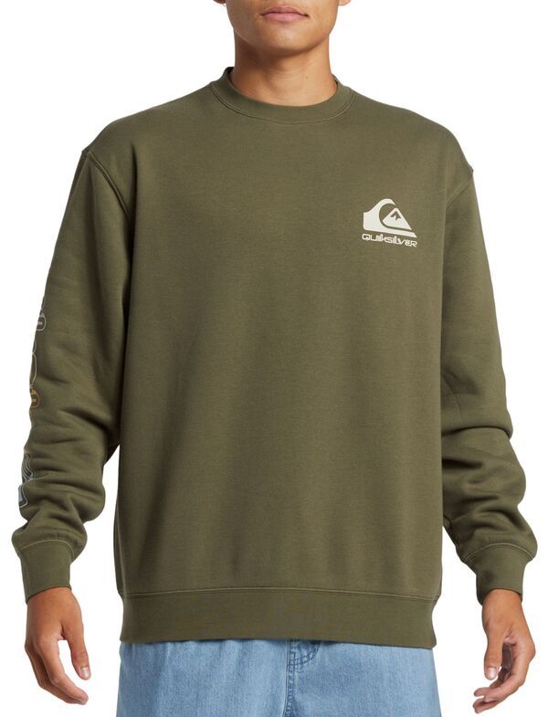 クイックシルバー メンズ アウター パーカー・スウェット クルーネック Quiksilver Mens Omni Crewneck Grape Leaf グレープ