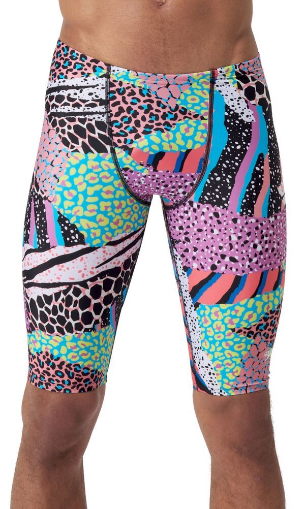 スピード メンズ 水着 ハーフパンツ・ショーツ プリント Speedo Mens Printed Jammer Montage