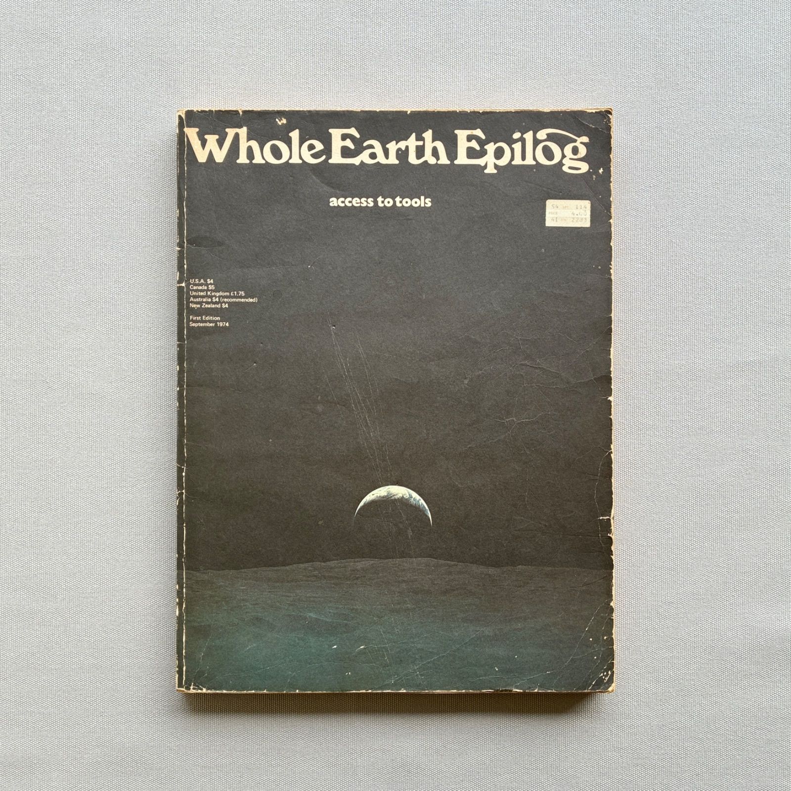 Whole Earth Epilog（ホールアースエピローグ）/ Whole Earth Catalog ホールアースカタログ 1974年