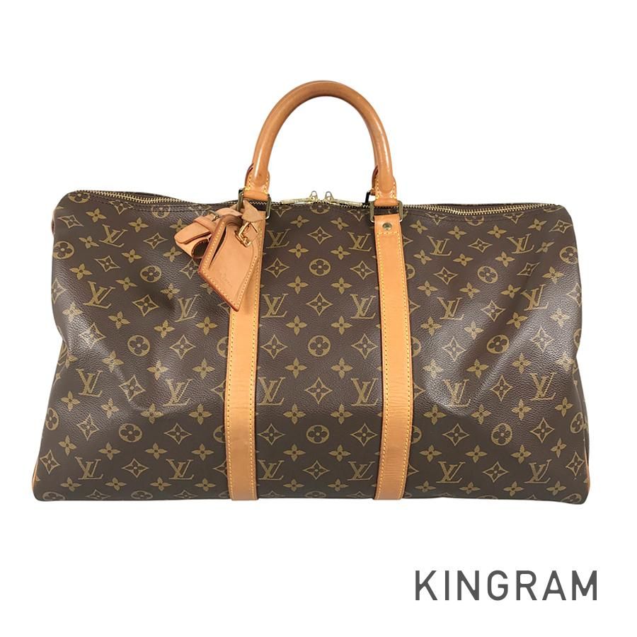 ルイ・ヴィトン LOUIS VUITTON モノグラム キーポル 50 M41426 PVC ボストンバッグ st【中古】