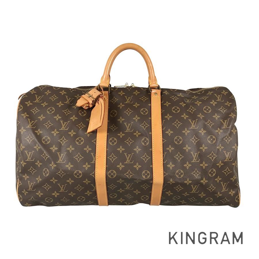 ルイ・ヴィトン LOUIS VUITTON モノグラム キーポル 55 M41424 PVC ボストンバッグ te【中古】