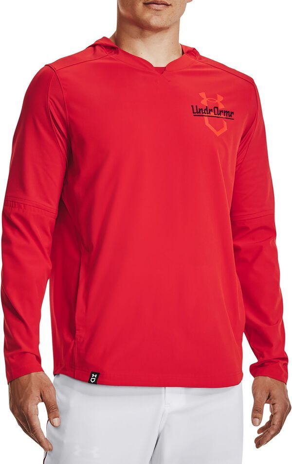 アンダーアーマー メンズ アウター ジャケット・ブルゾン フーデッドジャケット Under Armour Mens Cage Hooded Jacket RedBlack ブラック 15,155円