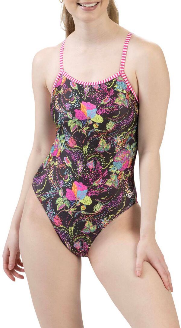 ドルフィン レディース 水着 上下セット プリント Dolfin Womens Uglies Tapestry Print One Piece Swimsuitapestry