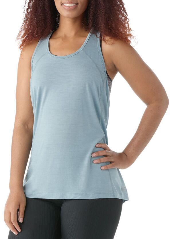 スマートウール レディース トップス タンクトップ Smartwool Womens Merino Sport 120 Racerback Tank Top Lead