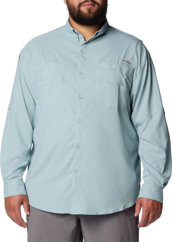 コロンビア メンズ トップス シャツ Columbia Mens PFG TamiamiI Long Sleeve Shirt Crushed Blue ブルー 11,665円