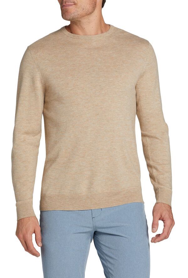 ウォルターヘーゲン メンズ アウター ニット・セーター Walter Hagen Mens Clubhouse Golf Sweater Khaki Heather ヘザー