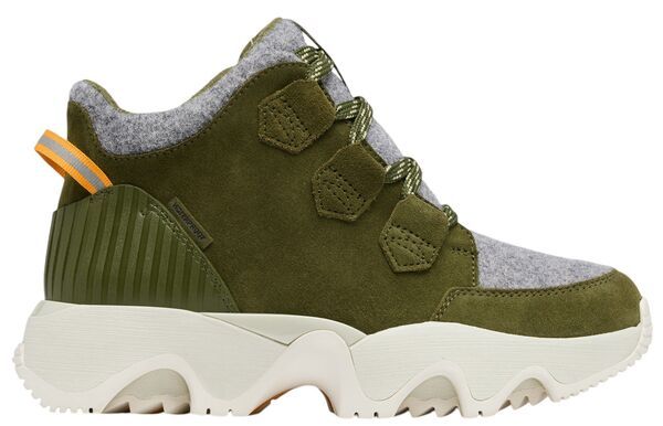 ソレル レディース シューズ ブーツ・レインブーツ プラスサイズ Sorel Womens Kinetic Impact Caribou Plus WP Boots Utility Green グリーン