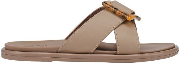 オルカイ レディース シューズ サンダル OluKai Womens Lai Slide Sandals Taupe トープ