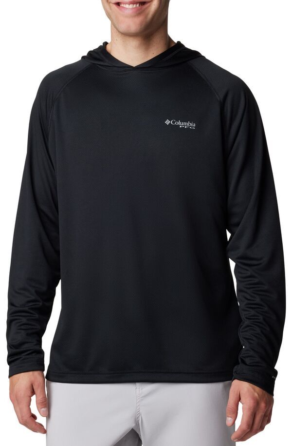 コロンビア メンズ アウター パーカー・スウェット Columbia Mens PFG Solar Stream Hoodie Black ブラック