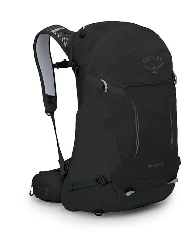 オスプレー メンズ バッグ バックパック・リュックサック Osprey Hikelite 18 Liter Pack Black ブラック