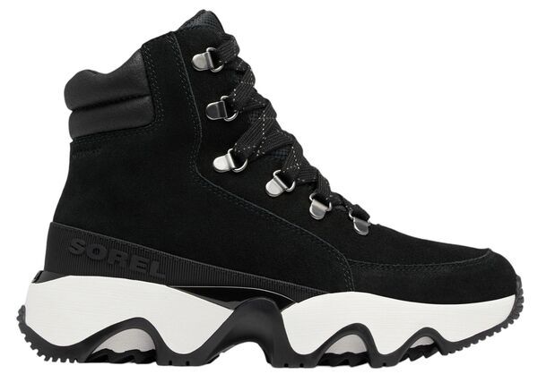 ソレル レディース シューズ ブーツ・レインブーツ SOREL Womens Kinetic Impact Conquest 100g Waterproof Boots BlackSea Salt ブラック