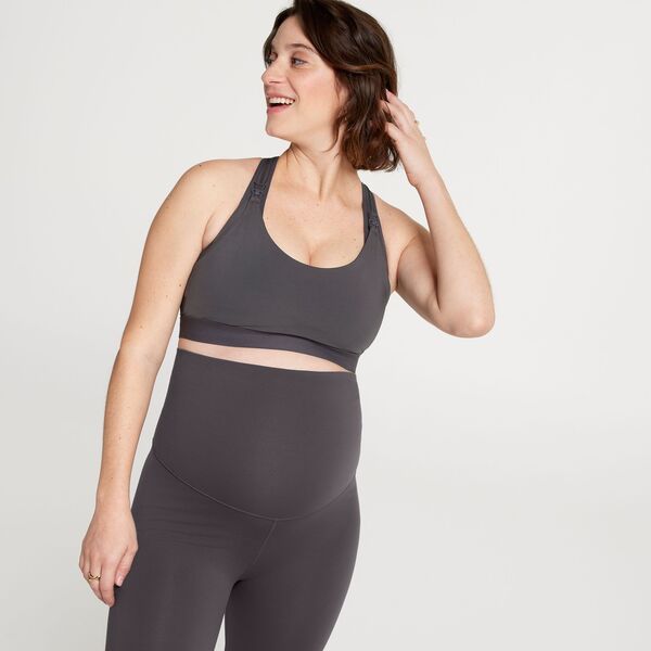 キャリー レディース アンダーウェア ブラジャー マタニティ CALIA Womens Maternity Bra Carbon Grey グレー