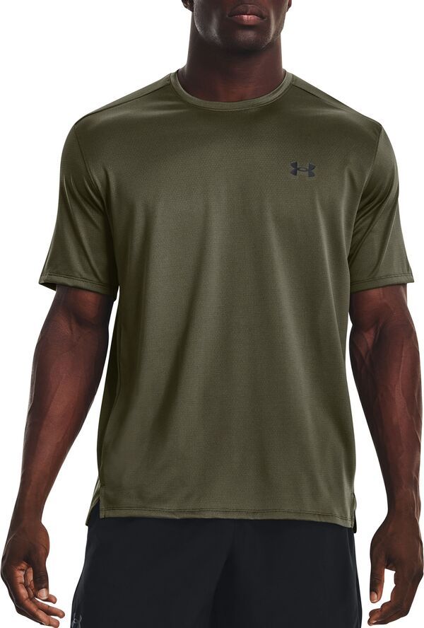 アンダーアーマー メンズ トップス シャツ Under Armour Mens Tech Vent Short Sleeve TShirt Marine Od GreenBlack ブラック