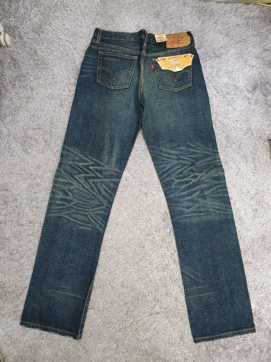 リーバイス デニム 501 ウォッシュ デニム パンツ 新品 レディース w27