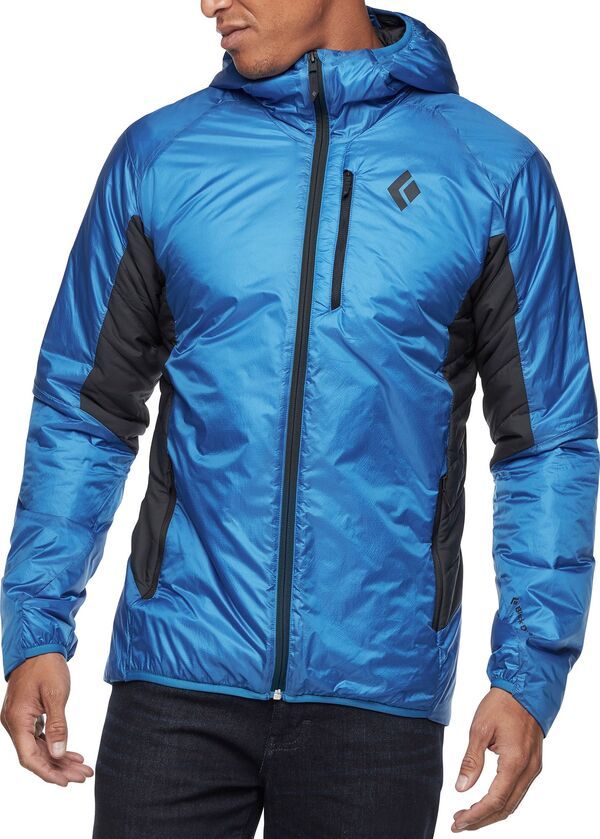 ブラックダイヤモンド メンズ アウター ジャケット・ブルゾン パーカー Black Diamond Mens Vision Hybrid Hoodie Bluebird ブラック