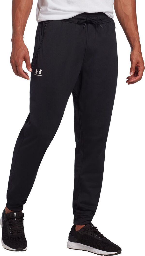 アンダーアーマー メンズ ボトムス カジュアルパンツ スポーツスタイル ジョガーパンツ Under Armour Mensportstyle Joggers BlackWhite ホワイト