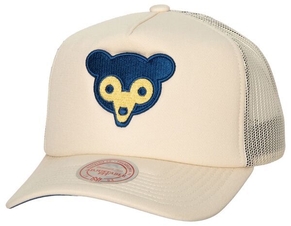 ミッチェルネス レディース アクセサリー 帽子 Mitchell Ness Mitchell and Ness Adult Chicago Cubs Whitevergreen Adjustable Trucker Hat NoColor ホワイト