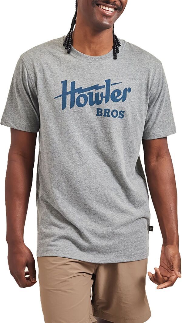 ハウラーブラザーズ メンズ トップス Tシャツ Howler Brothers Mens Blended TShirt Howler ElectricHthr Grey グレー 11,150円