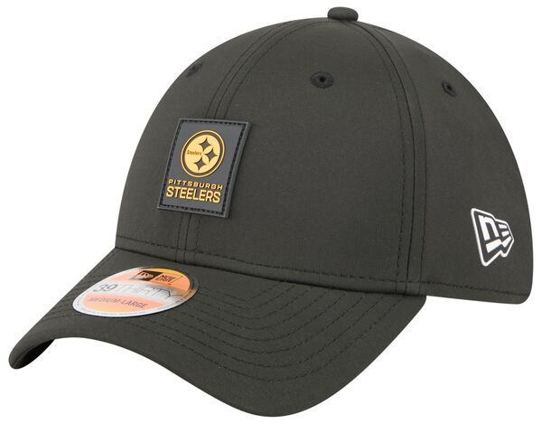 ニューエラ レディース アクセサリー 帽子 Tシャツ New Eradult Pittsburgh Steelersideline 2025 Black 39Thirty Stretch Fit Hat NoColor ブラック