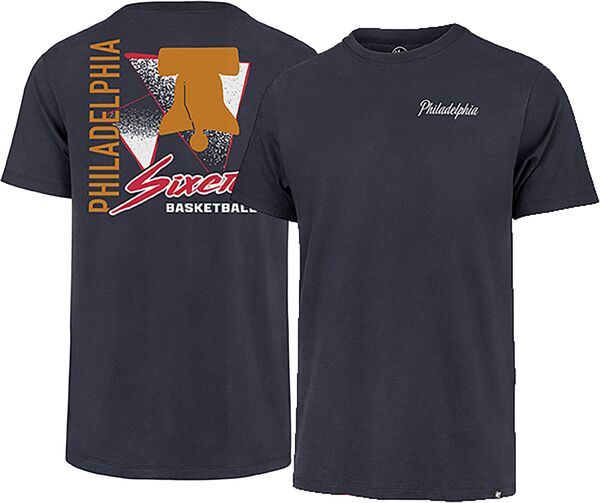 フォーティーセブン メンズ トップス Tシャツ 47 Adult 202526 City Edition Philadelphia 76ers Backer TShirt NoColor