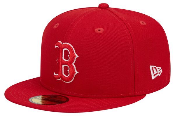 ニューエラ レディース アクセサリー 帽子 New Eradult Boston Red Sox White Side Patch Evergreen 59Fifty Fitted Hat NoColor ホワイト 10,625円