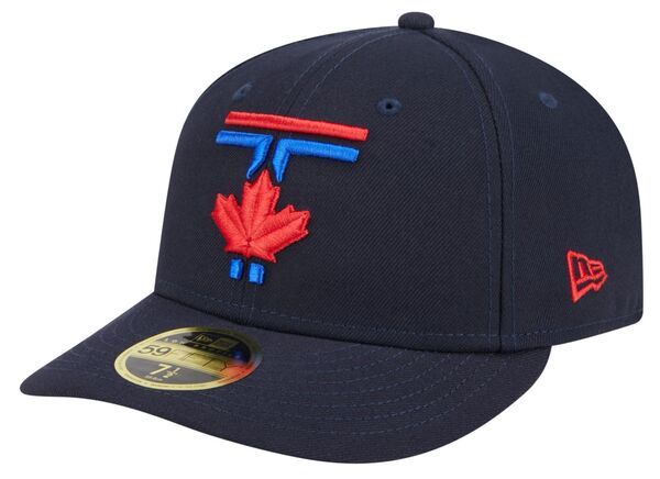 ニューエラ メンズ アクセサリー 帽子 New Era Mens Toronto Blue Jays City Connect Low Profile 59Fifty Fitted Hat NoColor ブルー