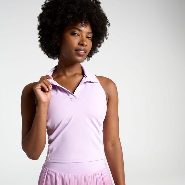 キャリー レディース トップス ポロシャツ CALIA Womens Court Polo Lavender ラベンダー